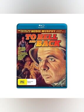 To Hell and Back (Blu-ray, 1955, Widescreen) Region B - Story of Audie Murphy